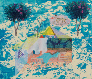 Shiho UKAJI, <Ajiko reads everyday>, 2010